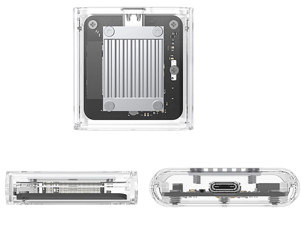 Θήκη Orico TC20-M2-10G για SSD M.2 NVMe 2230, Διαφανής