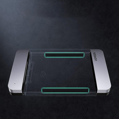 Rack UGREEN CM300 (70499) για HDD / SSD SATA 2.5inch, USB-C, Γκρι