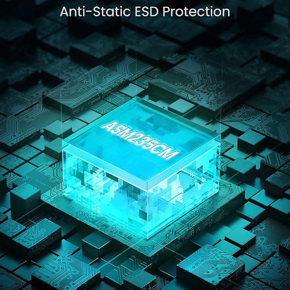 Rack UGREEN CM300 (70499) για HDD / SSD SATA 2.5inch, USB-C, Γκρι