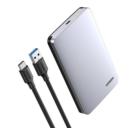 Ράφι UGREEN CM300 για HDD / SSD SATA 2.5inch, USB 3.1, Γκρι