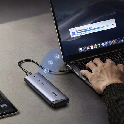 Rack UGREEN CM767 (55150) για SSD M.2 NVMe, Γκρι