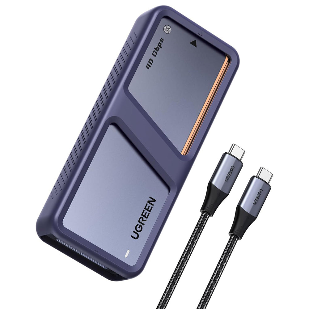 Rack UGREEN D703 (65727) για SSD M.2 NVMe, Μαύρο