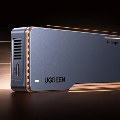 Rack UGREEN D703 (65727) για SSD M.2 NVMe, Μαύρο