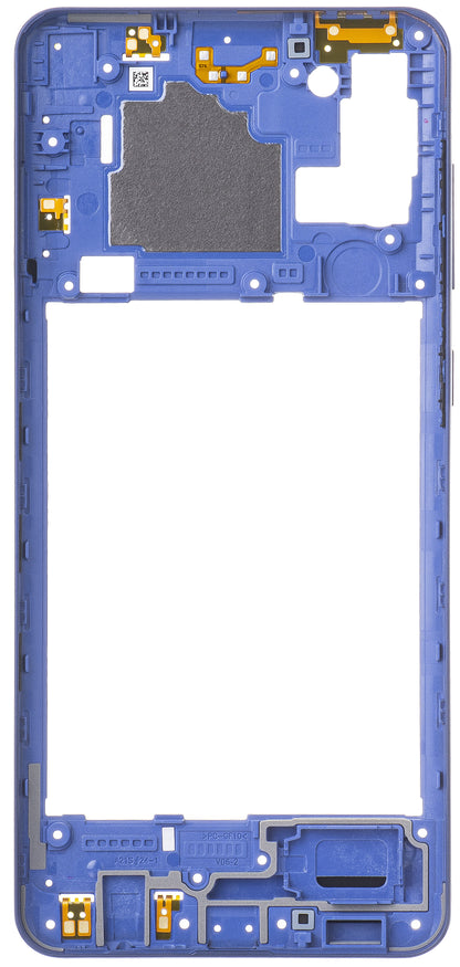 Θήκη Samsung Galaxy Galaxy A21s A217 Half Case, μπλε