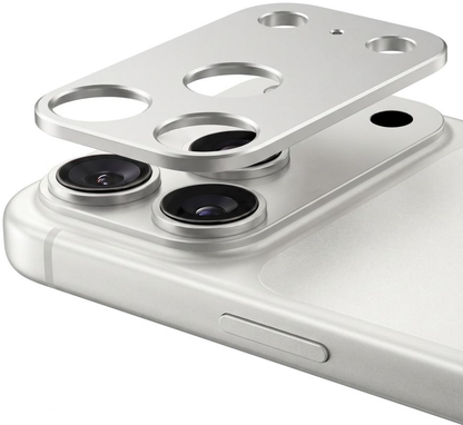 Προστατευτικό πλαίσιο πίσω κάμερας Tech-Protect Camalloy Fit+ για Apple iPhone 18 Pro Max, αλουμίνιο, ασημί.