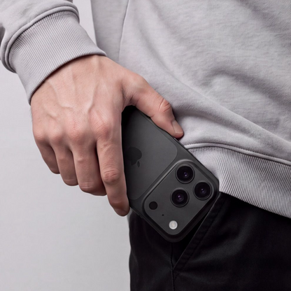 Προστατευτική θήκη κάμερας πίσω Tech-Protect Camalloy Fit+ για Apple iPhone 18 Pro Max, Αλουμίνιο, Μαύρο