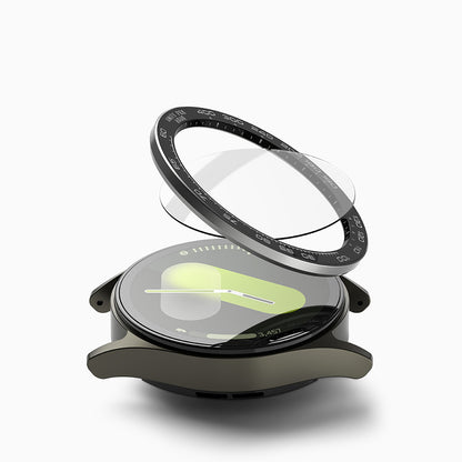 Πλαίσιο Προστασίας Ringke Premium Styling για Samsung Galaxy Watch7 44mm, Μοντέλο 1, Μαύρο