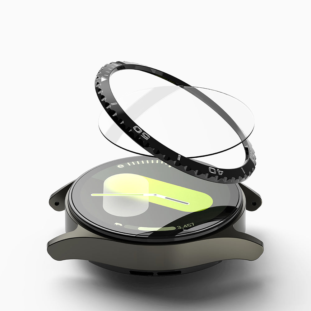 Πλαίσιο Προστασίας Ringke Styling για Samsung Galaxy Watch7 40mm, Μοντέλο 6, Μαύρο