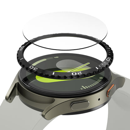 Πλαίσιο Προστασίας Ringke Styling για Samsung Galaxy Watch7 40mm, Μοντέλο 6, Μαύρο