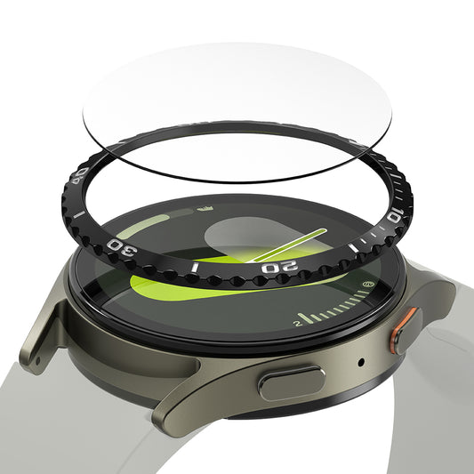 Πλαίσιο Προστασίας Ringke Styling για Samsung Galaxy Watch7 40mm, Μοντέλο 6, Μαύρο