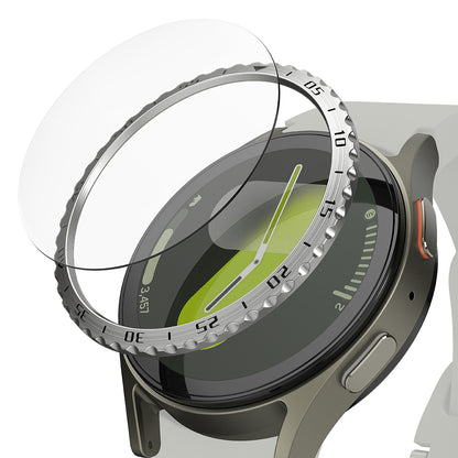 Πλαίσιο Προστασίας Ringke Styling για Samsung Galaxy Watch7 44mm, Μοντέλο 5, Ασημί