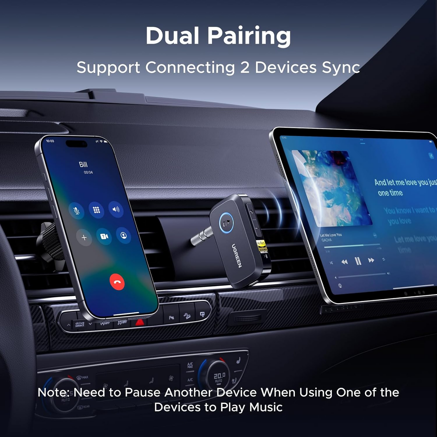 Receptor Bluetooth UGREEN BT509 (55546) 