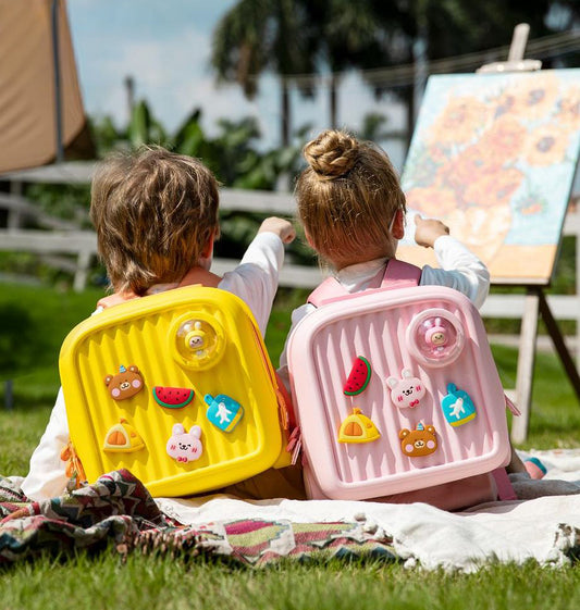 Σακίδιο Πλάτης Picocici Kids Travel K33, Κίτρινο