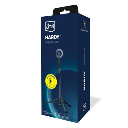 Selfie Stick Bluetooth 3MK Hardy MagSelfie, Παγκόσμιος, Μαύρο