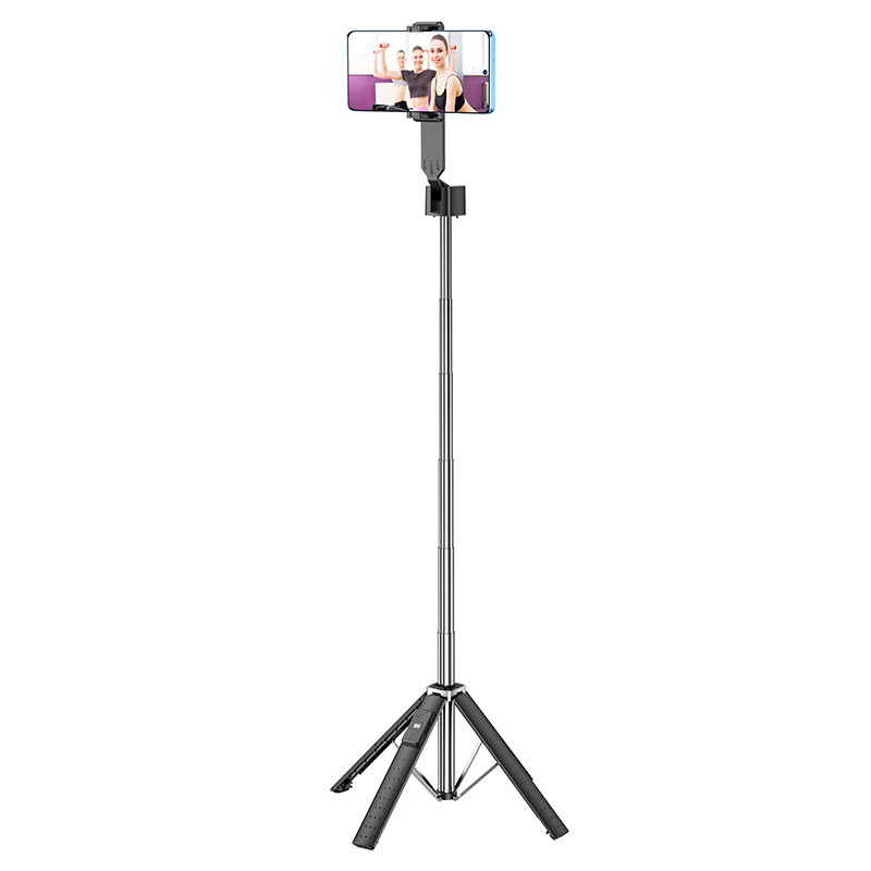 Bluetooth Selfie Stick HOCO K18, γενικής χρήσης, μαύρο 