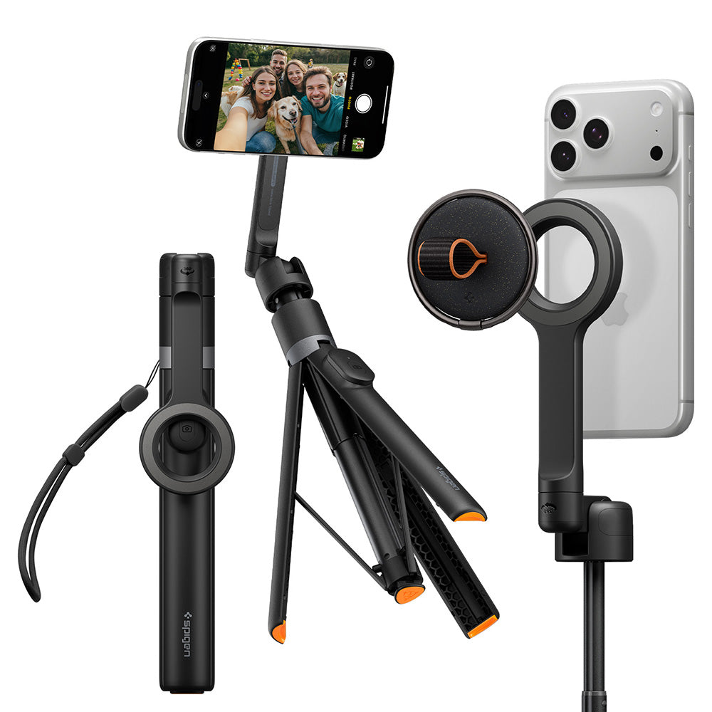 Selfie Stick Bluetooth Spigen S582W, Universal, Μαύρο AMP11372