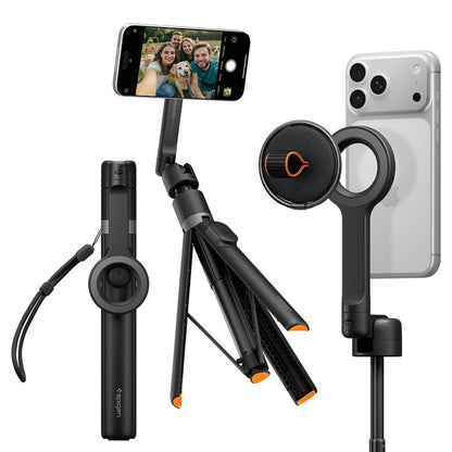Selfie Stick Bluetooth Spigen S582W, Universal, Μαύρο AMP11372