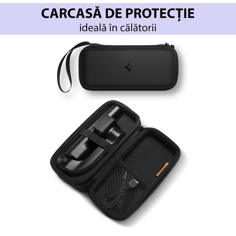 Gimbal Σταθεροποιητής Spigen S610W Gimbal, Παγκόσμιος, Μαύρο