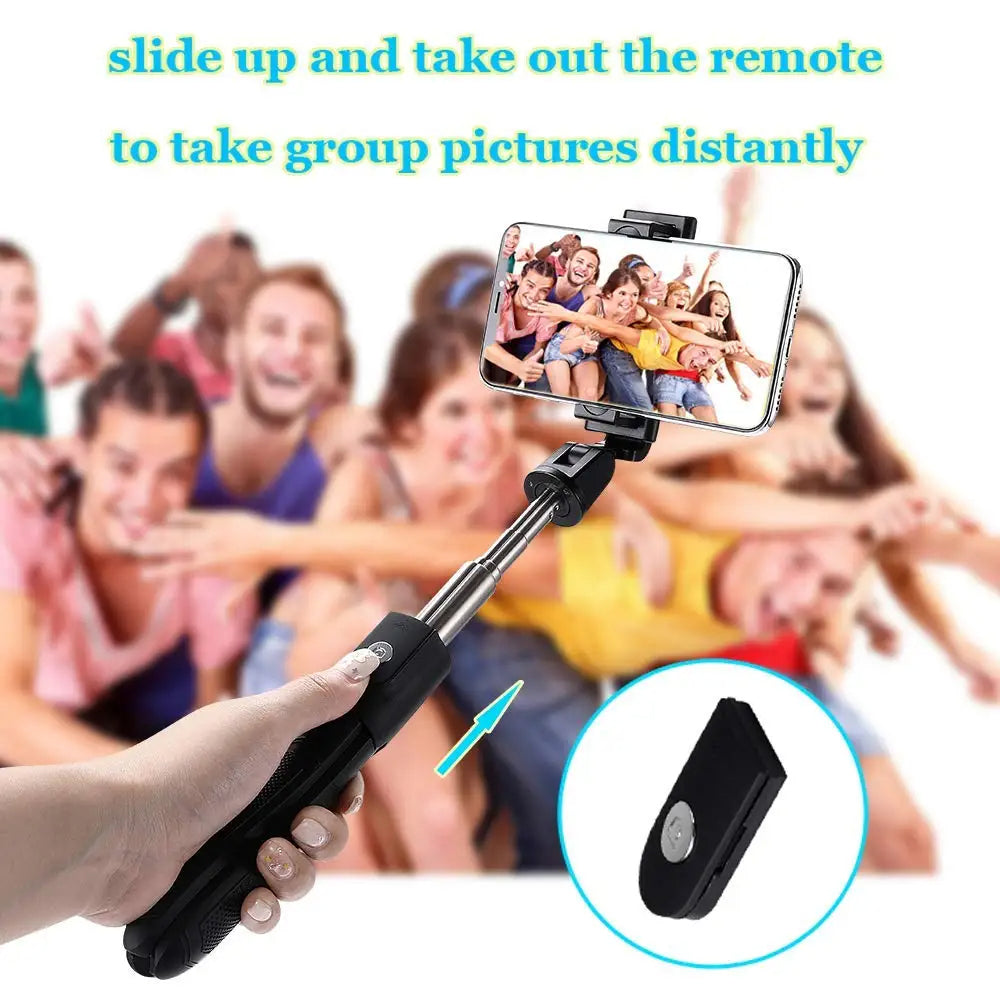 Selfie Stick Bluetooth Techsuit K06, Universal, Μαύρο