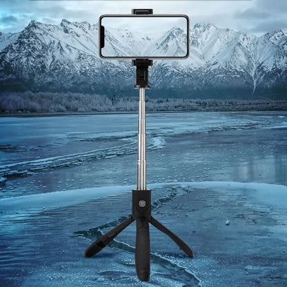 Selfie Stick Bluetooth Techsuit K06, Universal, Μαύρο