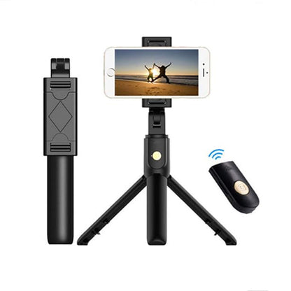 Selfie Stick Bluetooth Techsuit K07, Universal, Black