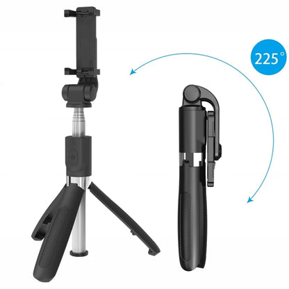 Selfie Stick Bluetooth Techsuit L01, Universal, Μαύρο