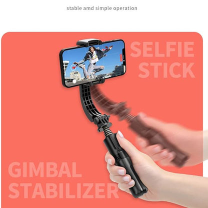Selfie Stick Bluetooth Techsuit L08Mini, Universal, Μαύρο