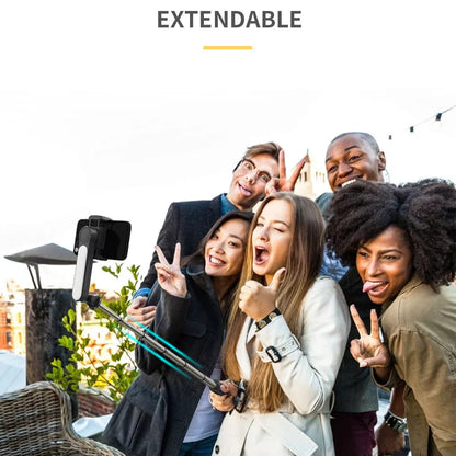 Gimbal Σταθεροποιητής Bluetooth Techsuit L09 Gimbal, Παγκόσμιος, Μαύρο