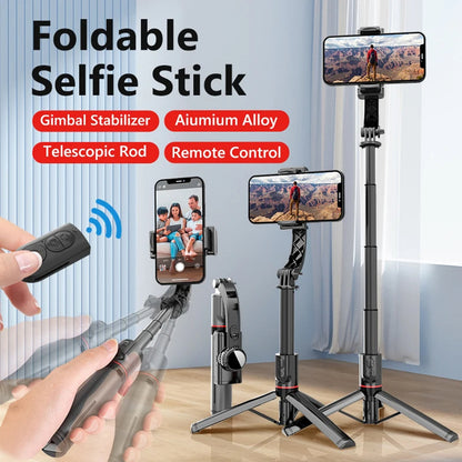 Selfie Stick Bluetooth Techsuit L19, Universal, Μαύρο
