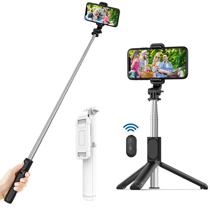 Selfie Stick Bluetooth Techsuit Q01, Παγκόσμιος, Λευκός