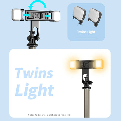 Selfie Stick Bluetooth Techsuit Q06, Παγκόσμιος, Μαύρο