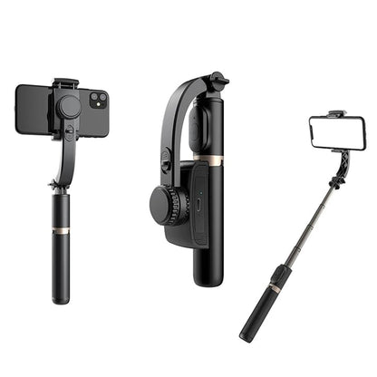 Selfie Stick Bluetooth Techsuit Q08, Παγκόσμιος, Μαύρο