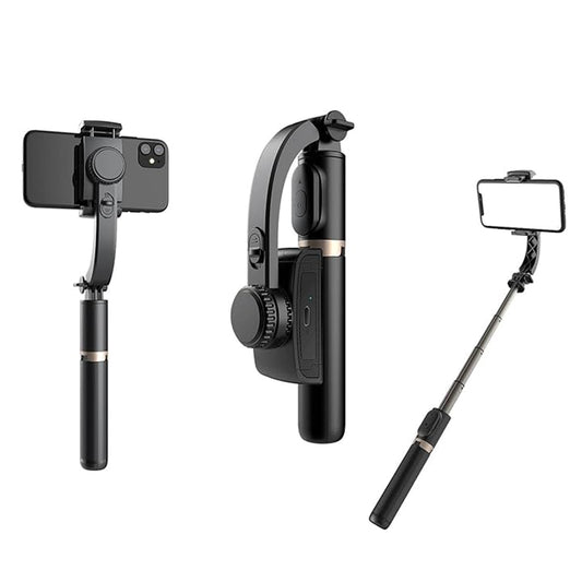 Selfie Stick Bluetooth Techsuit Q08, Παγκόσμιος, Μαύρο
