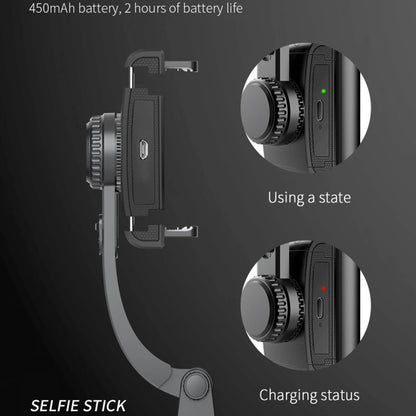 Selfie Stick Bluetooth Techsuit Q08, Παγκόσμιος, Μαύρο