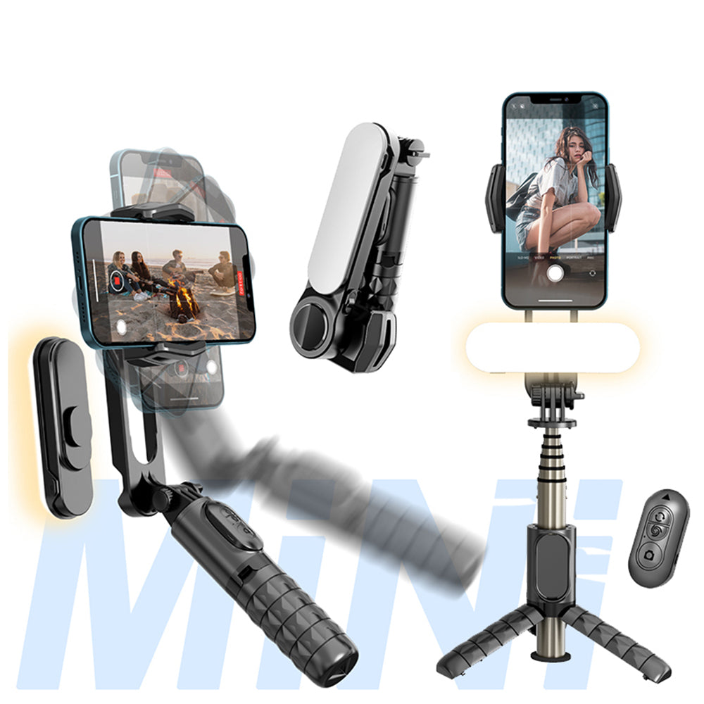 Selfie Stick Bluetooth Techsuit Q09, Παγκόσμιος, Μαύρο