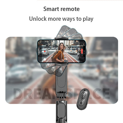 Selfie Stick Bluetooth Techsuit Q09, Παγκόσμιος, Μαύρο