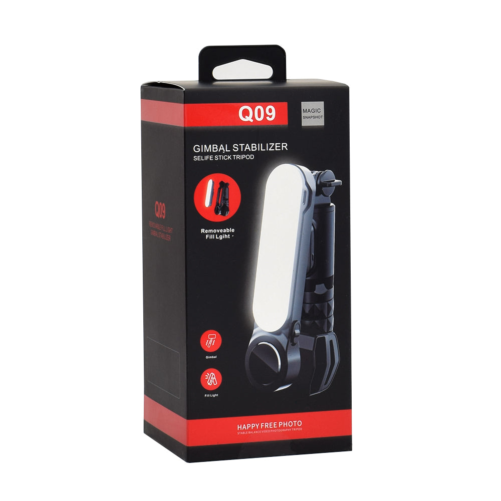 Selfie Stick Bluetooth Techsuit Q09, Παγκόσμιος, Μαύρο