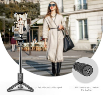 Selfie Stick Bluetooth Techsuit Q10, Παγκόσμιος, Μαύρο