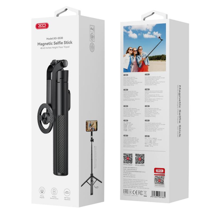 Selfie Stick Bluetooth XO Design SS30, Universal, Μαύρο