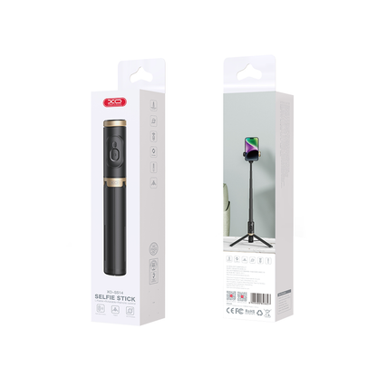 Bluetooth Selfie Stick XO Design SS14, Universal, Black