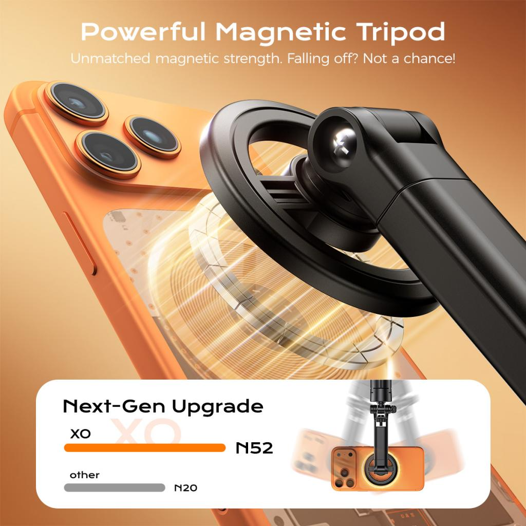 Selfie Stick Bluetooth XO Design SS30, Universal, Μαύρο