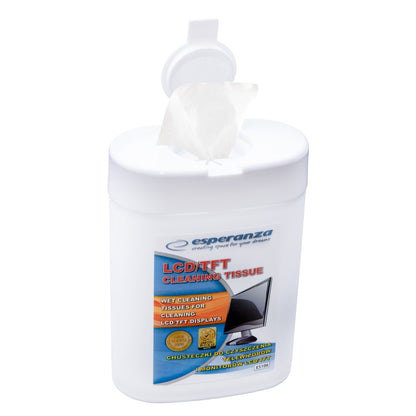 Esperanza ES106 Wet Cleaning Wipes, Set of 100 pieces