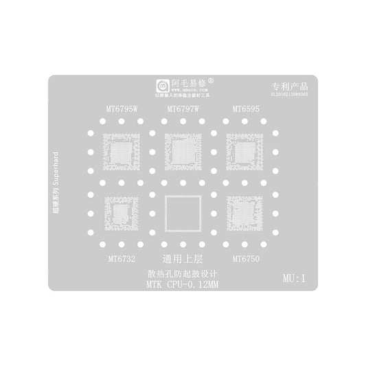 Σίτα BGA Amaoe για CPU MTK MU1-5