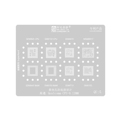 Σίτα BGA Amaoe για CPU Qualcomm QU1-8 Series