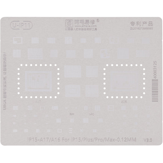 Σίτα BGA Amaoe U-IP11 για τη σειρά Apple iPhone 15