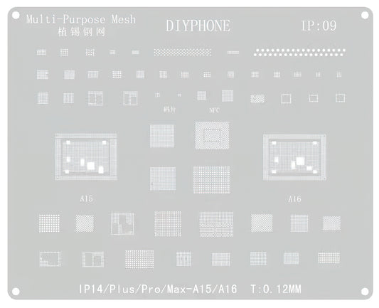 Σίτα BGA DIYPhone για Apple iPhone 14 Series