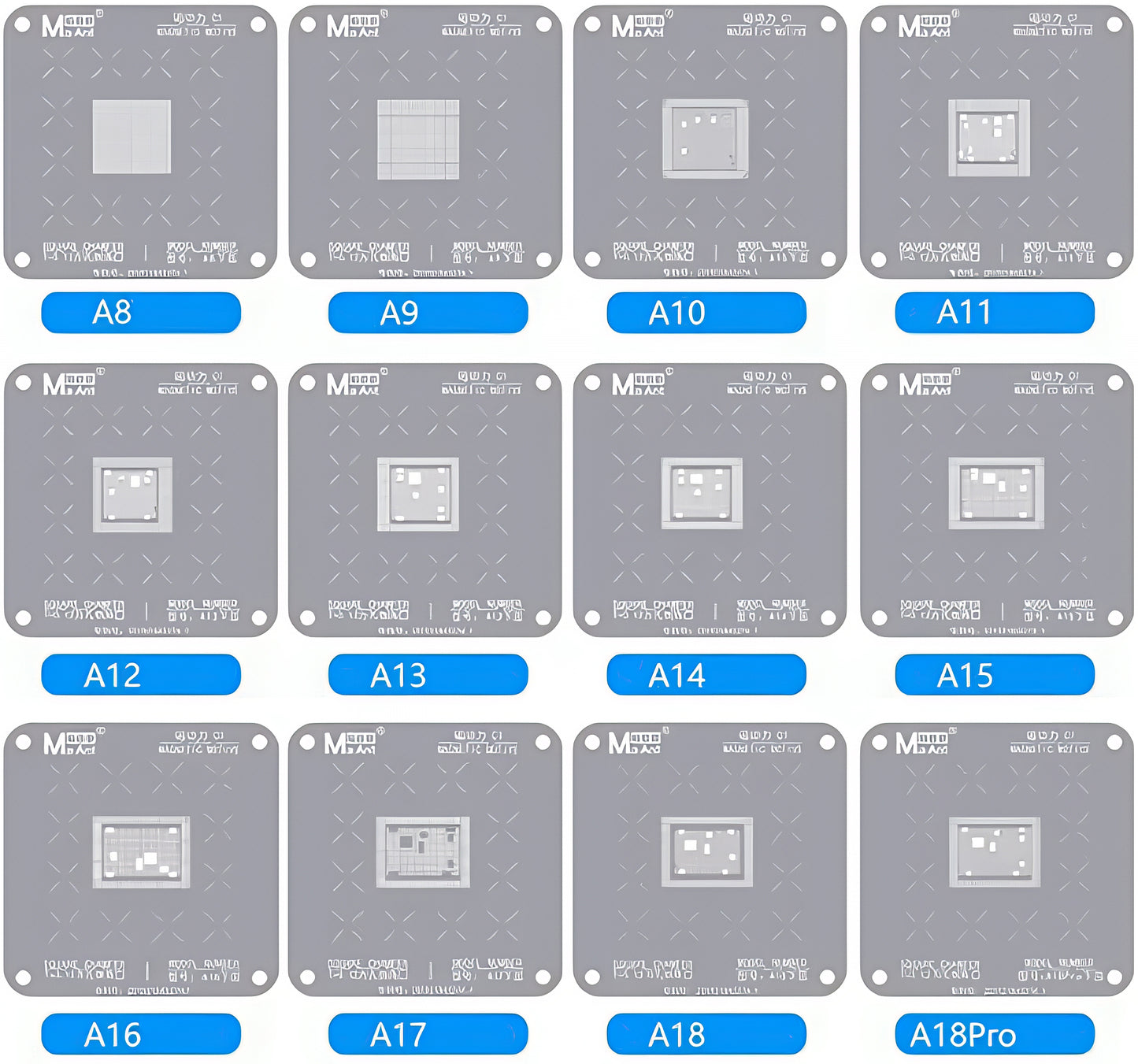 Σίτα BGA MaAnt για Apple iPhone 6 - 16 Pro Max, CPU