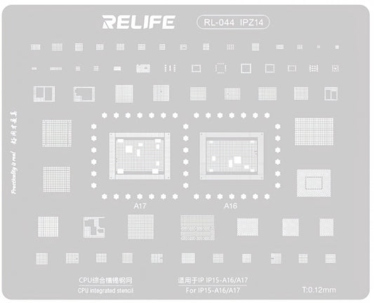 Sita BGA Relife RL-044 IPZ14 για Apple iPhone 15, CPU