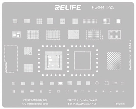 Sita BGA Relife RL-044 IPZ5 για Apple iPhone XS / XS Max / XR, CPU