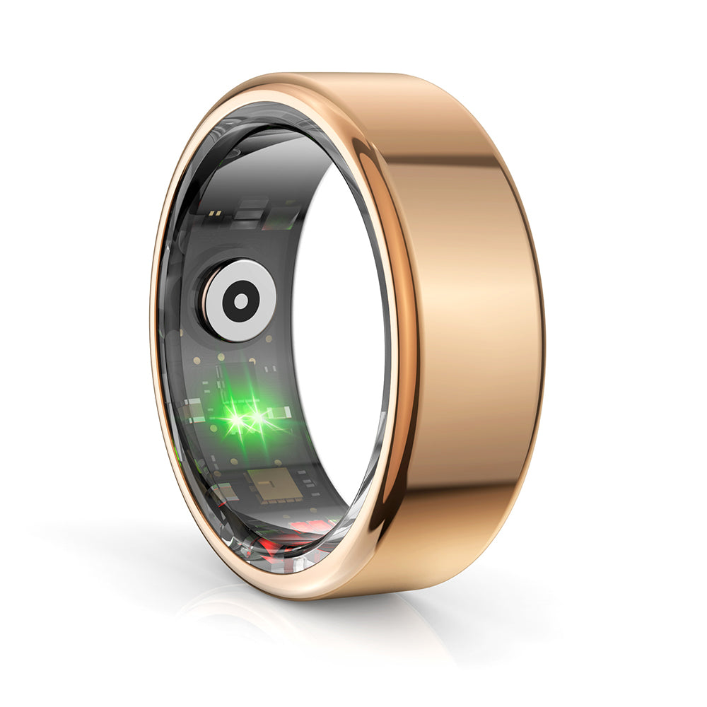 Smart Ring Techsuit R02, Μέγεθος 11, Ροζ Χρυσό